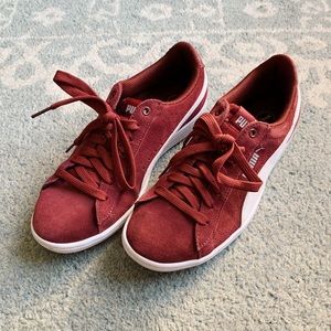 Puma suede sneakers